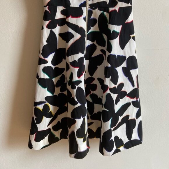 Kate Spade Black And White Butterfly Sheath Dress - Picture 8 of 12